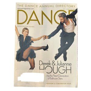 Dance Magazine July August 2025 Derek & Julianne Hough Next Gen Ballroom Stars